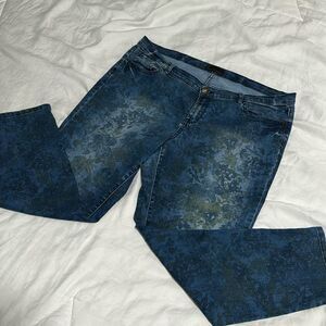 i jeans by Buffalo Floral Worn Y2K Grunge Capris 14